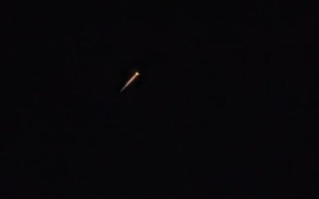 IDF intercepts Yemen ballistic missile; Houthis say it had cluster bomb warhead