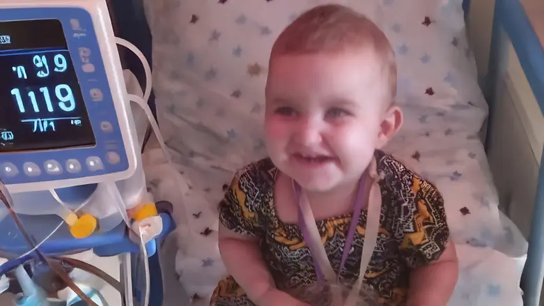 Baby Nechama, just one year old, is fighting for her life against liver cancer