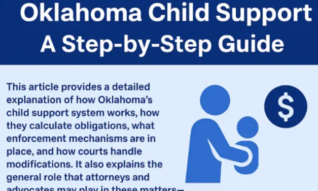 Oklahoma Child Support: A Step-by-Step Guide