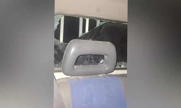 Roadside ambush: Dozens of Arabs attack a family in Binyamin