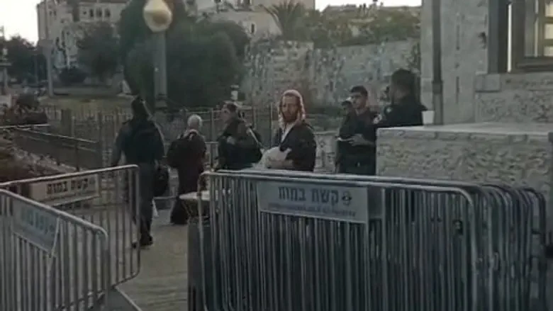 Jewish activist with goat arrested near Temple Mount