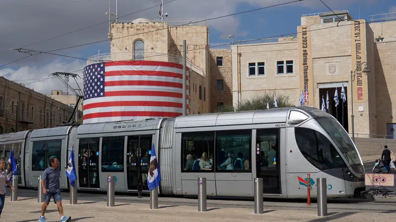 Israeli capital completes preparations to welcome President Trump