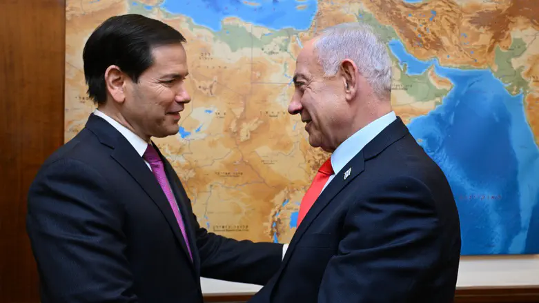 Marco Rubio meets with Netanyahu in Jerusalem