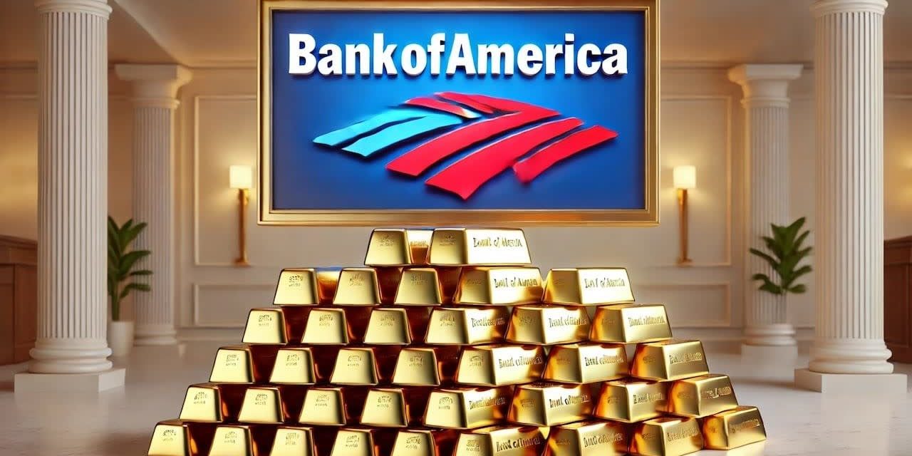 Bank of America Targets $5,000 Gold