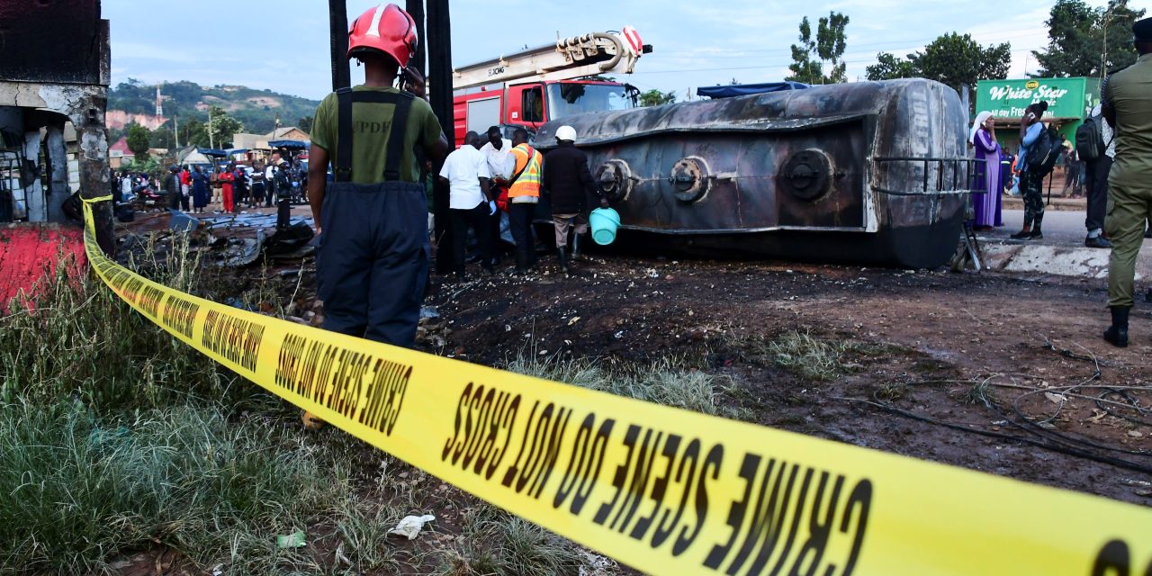 Uganda bus crash leaves at least 63 dead