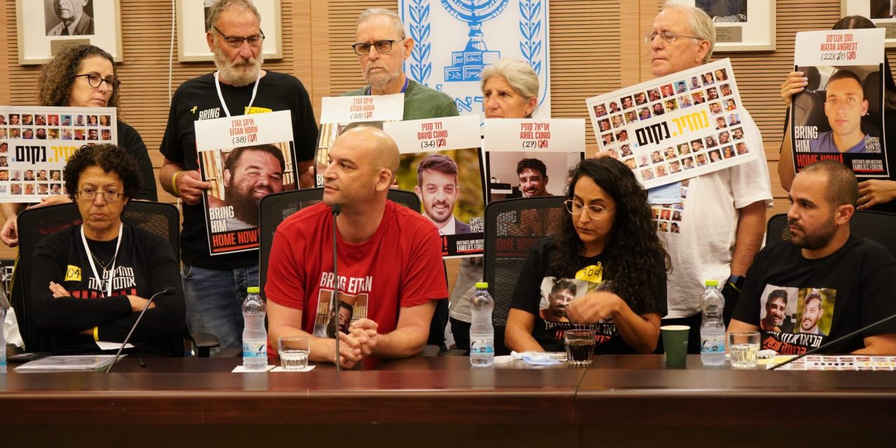 Former Gaza hostages Eitan, Iair Horn lived in an explosive-filled tunnel, sister says