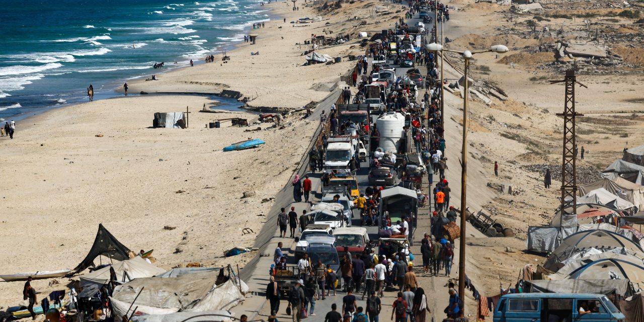 Gaza residents stream back home amid first phase of US-brokered Israel-Hamas ceasefire