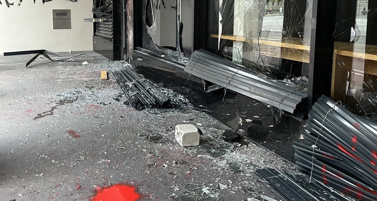 Bern streets ravaged as anti-Israel protest devolves into violence
