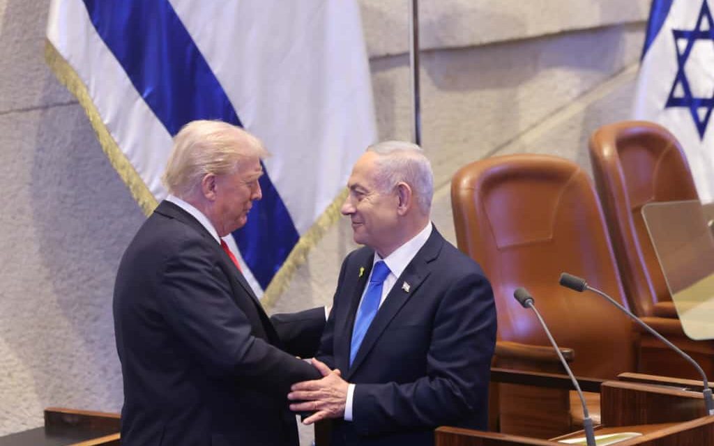 Trump calls on Herzog to pardon PM Netanyahu during Knesset speech