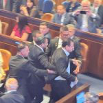 WATCH: MKs Ayman Odeh, Ofer Cassif kicked out of Knesset mid-Trump speech