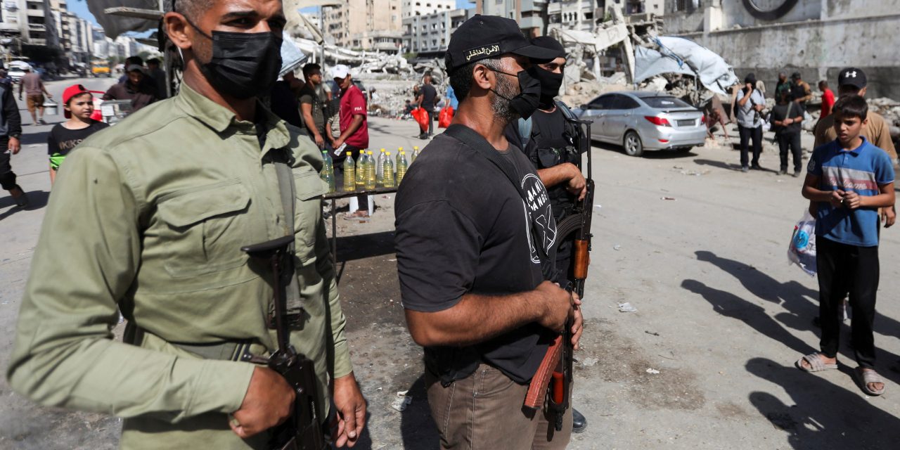 Explosions in Gaza City area as Hamas clashes with ‘collaborators with Israel’