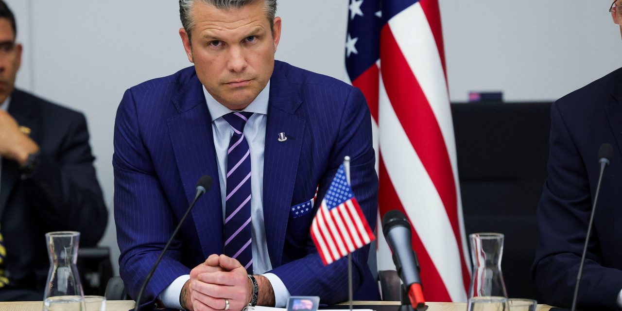 Plane carrying Hegseth makes unscheduled landing due to windshield crack