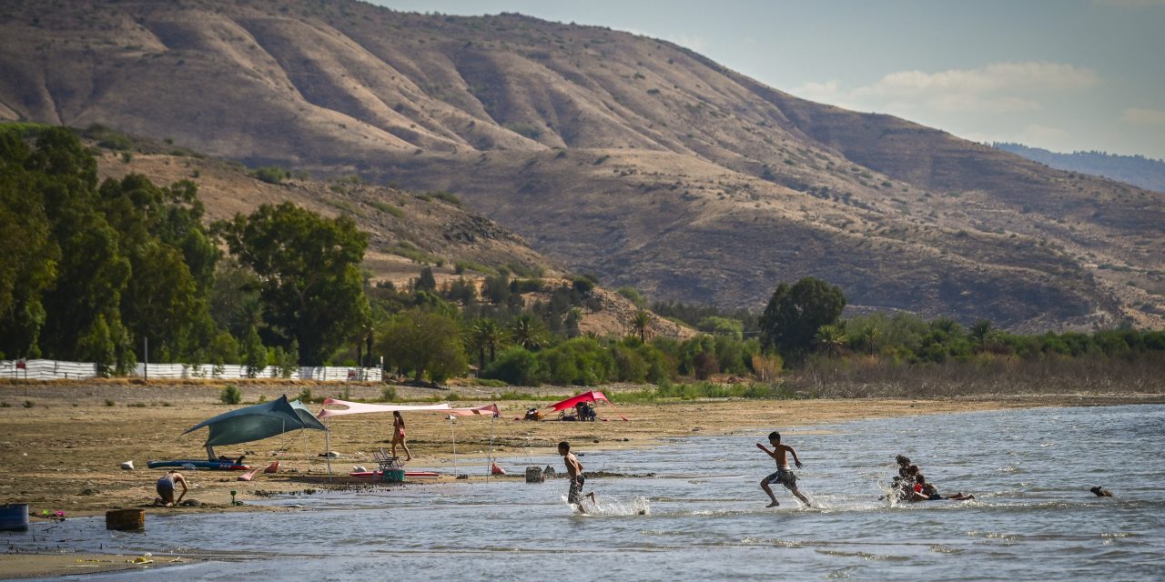 Lake Kinneret reaches dangerously low water levels as Israeli authorities decide to pump in water