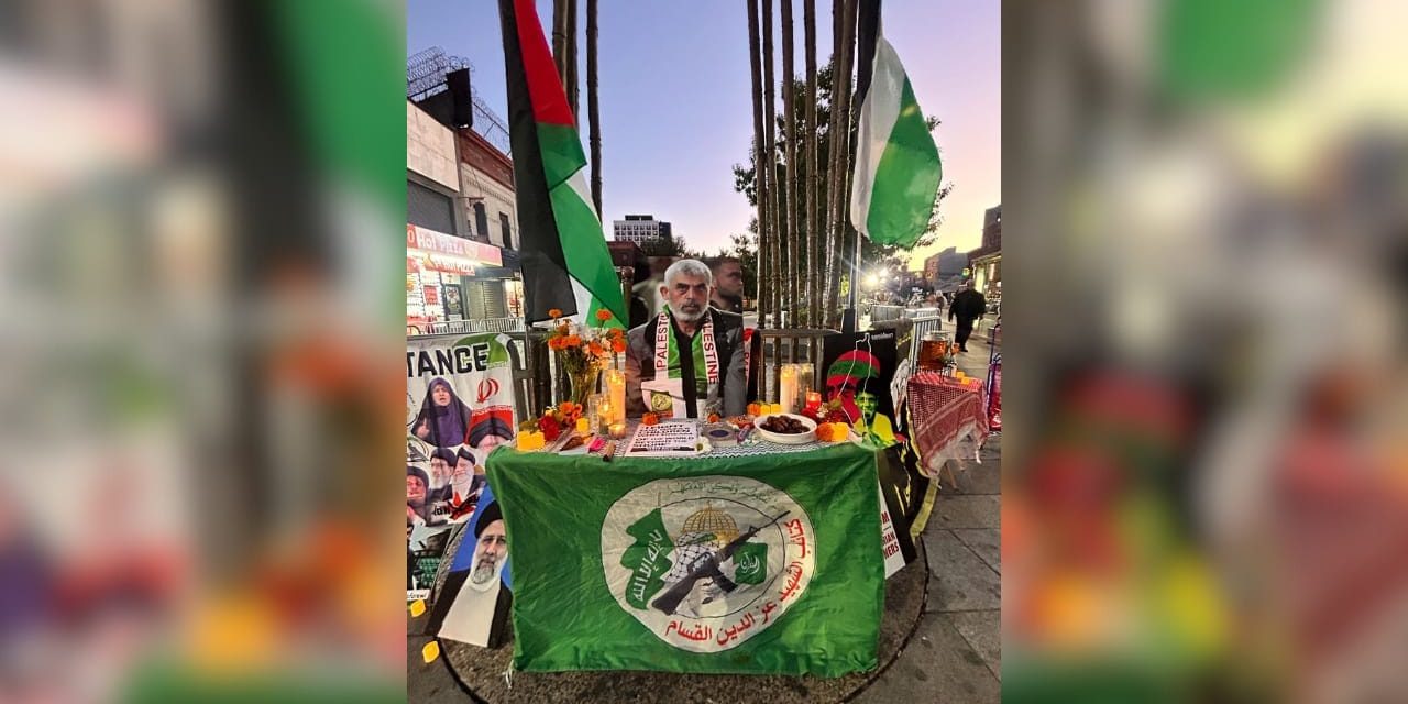Far-Left group hosts vigil for killed Hamas leader, October 7 architect Yahya Sinwar in NYC