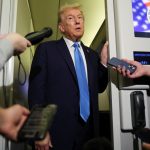 Qatar would contribute troops to Gaza peacekeeping force, Trump says sitting next to emir