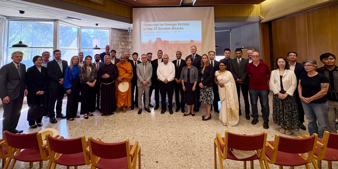 Asia-Pacific envoys honor foreign workers killed in Oct 7 attacks