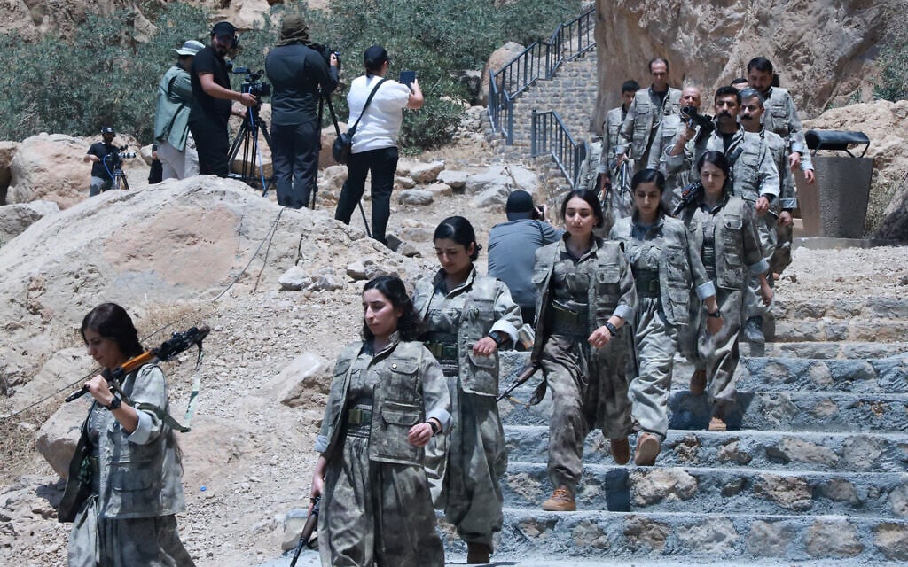 Kurdish PKK begins withdrawing forces from Turkey to northern Iraq
