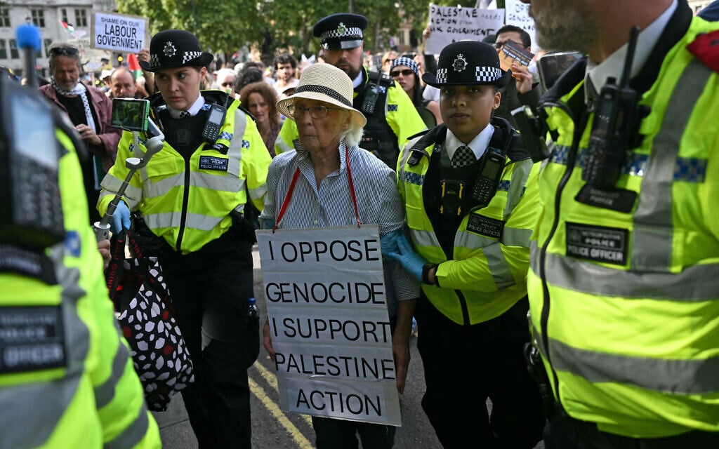 Dozens charged under anti-terror laws in UK court over Palestine Action support