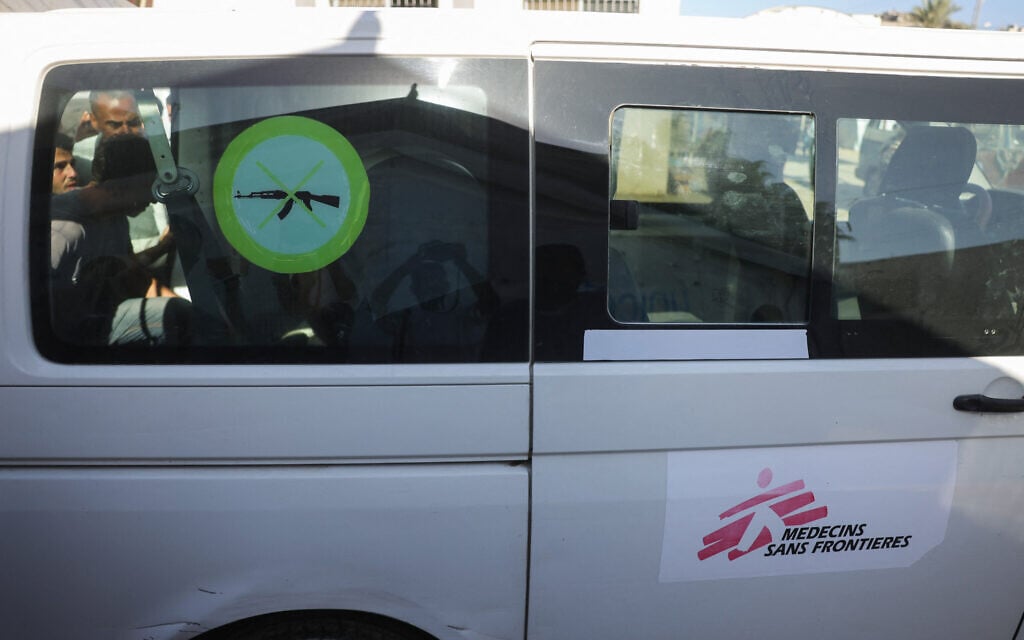 Doctors Without Borders ‘outraged’ after 15th staffer killed in Gaza