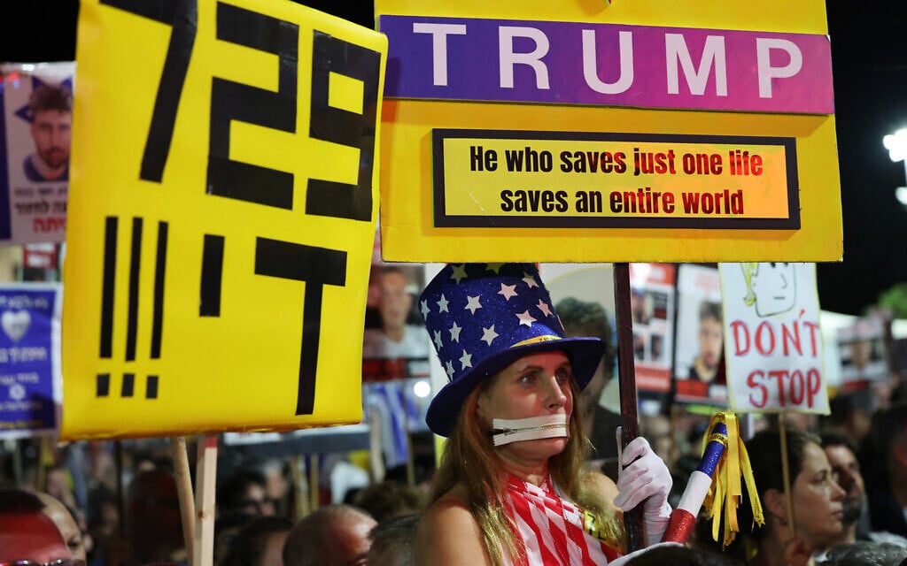 Indirect talks on Trump’s Gaza ceasefire-hostage proposal begin in Egypt