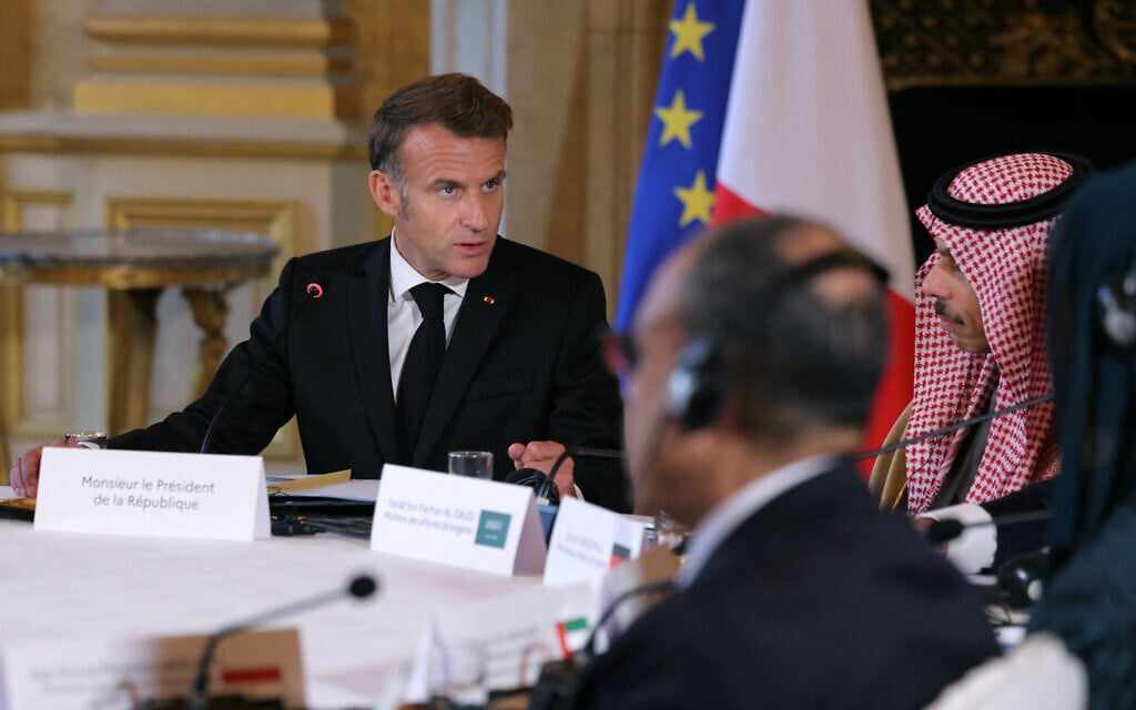 Macron: Gaza deal a ‘great hope’ but settlements an ‘existential threat’ to peace