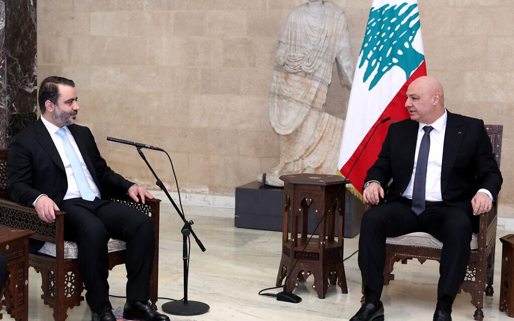 Syria’s FM visits Lebanon in bid to rebuild ties after years of strain under Assad