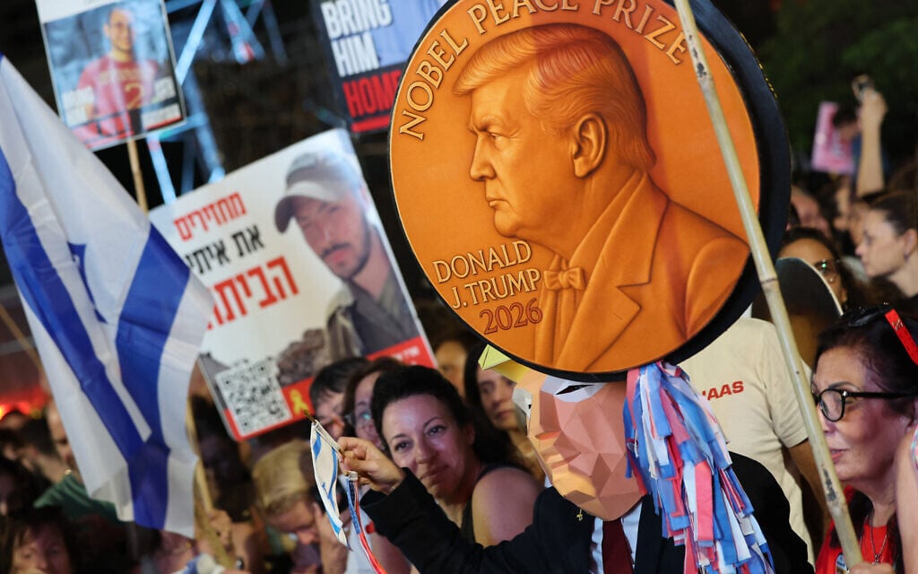 Nobel Peace Prize winner Machado says Trump ‘certainly deserves’ next year’s award