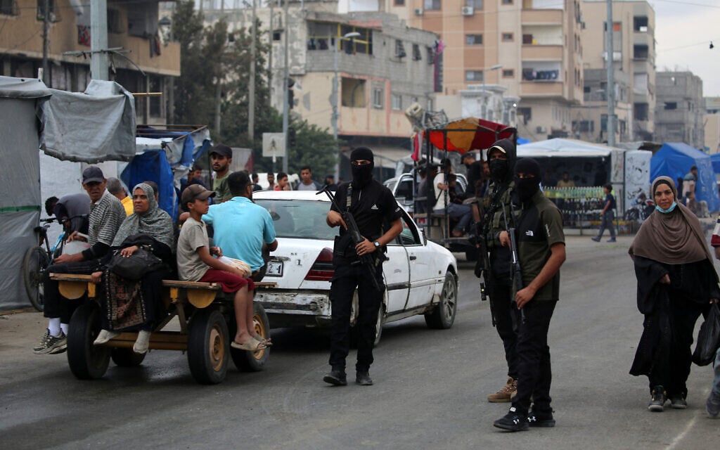 US denies Hamas violating deal, is aiming to set up safe zone for Gazans fleeing group
