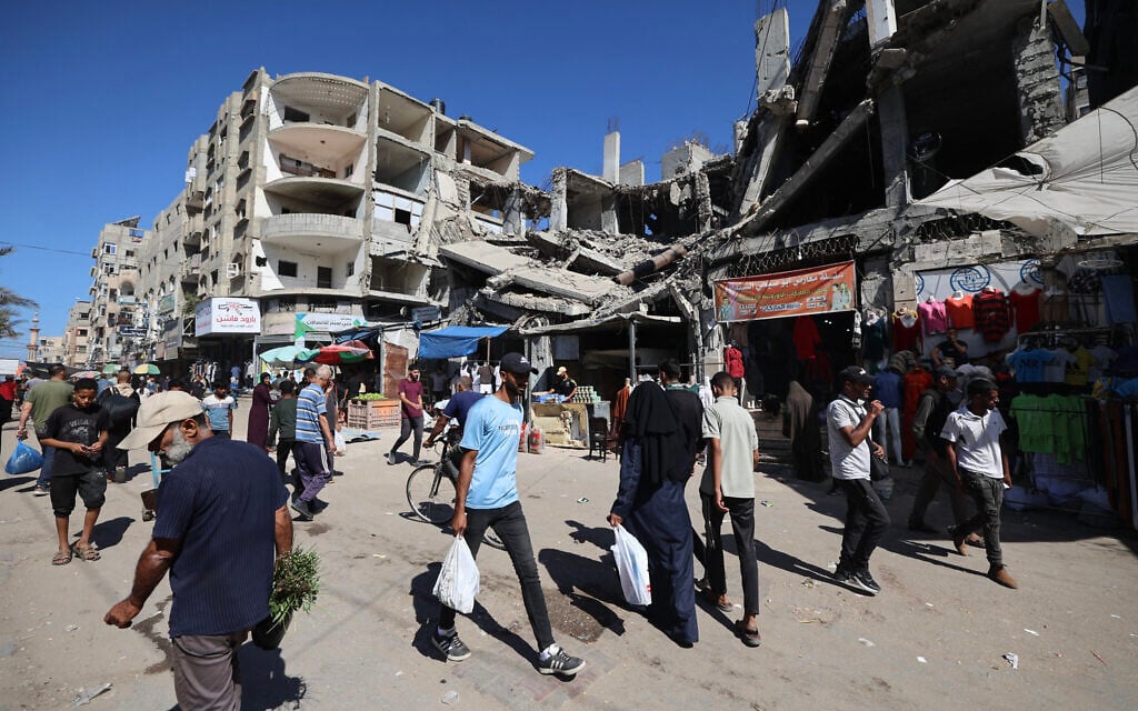 Two said killed by Israeli fire in north Gaza; IDF: suspects crossed ‘Yellow Line’