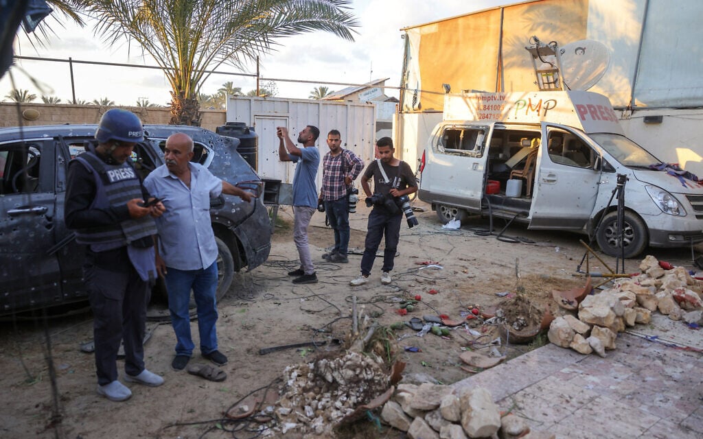 German channel says Gazan producer killed in Israeli airstrike was a Hamas operative