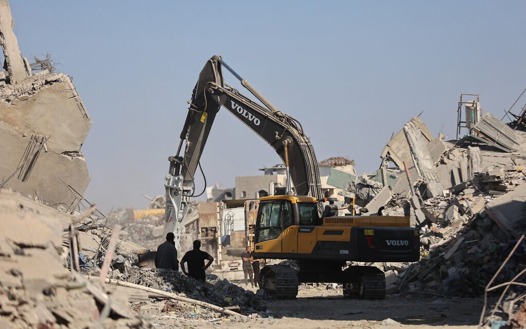 Israeli official: Reconstruction of Gaza can begin immediately in areas held by IDF