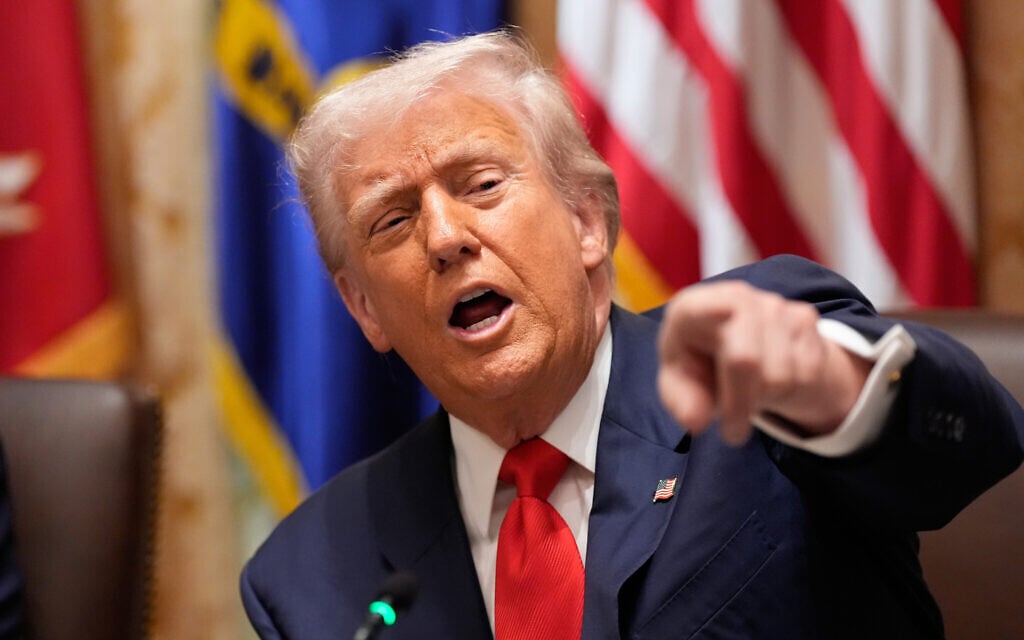 Trump: If Hamas doesn’t uphold vow to disarm, ‘we will disarm them, perhaps violently’