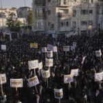 Jerusalem shuts train station, roads ahead massive ultra-Orthodox draft protest