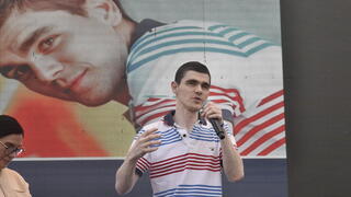 Freed hostage Maxim Herkin says Hamas tortured him as message to Ben-Gvir