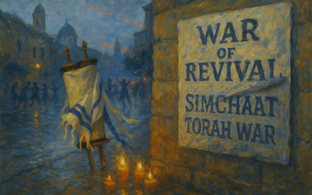 Richard Diamond | Keep the Name: Why This Must Remain the Simchat Torah War