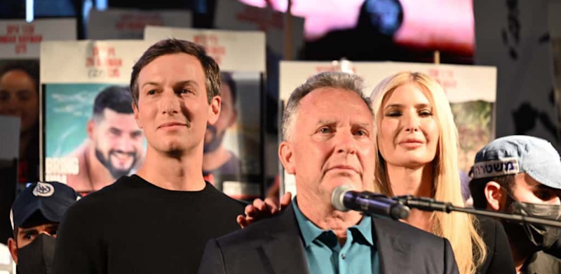 I dreamt of this, Witkoff tells Tel Aviv crowd