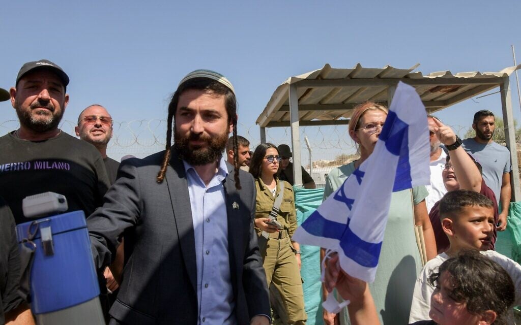 Far-right MK Zvi Sukkot summoned for police questioning over 2024 IDF base break-in