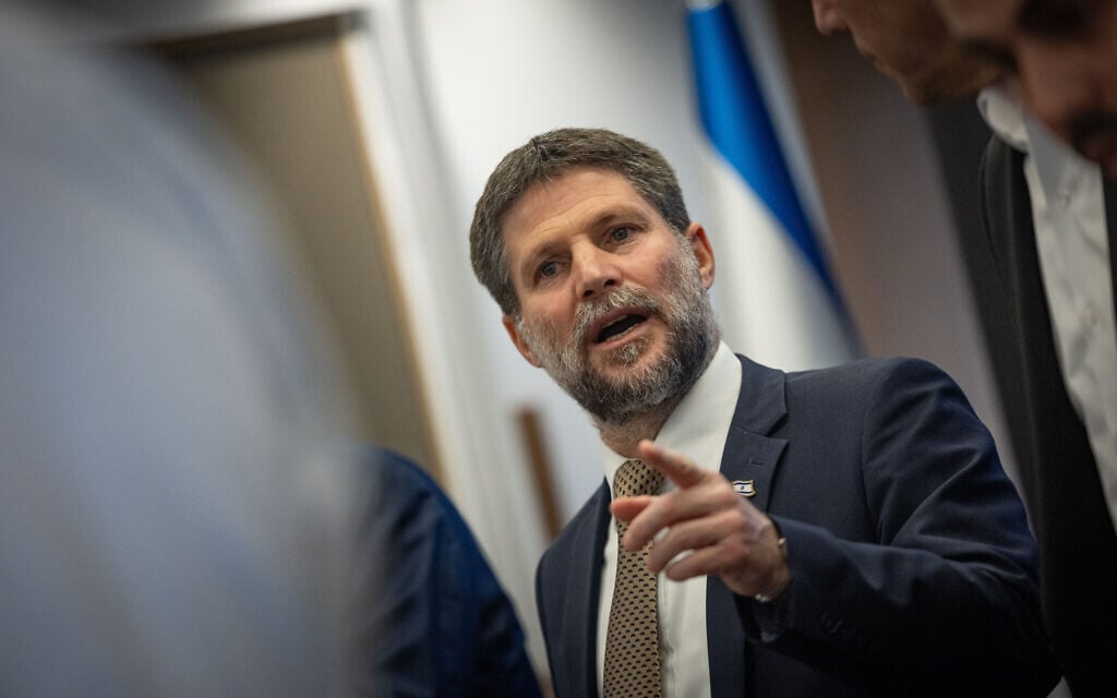 Smotrich says he will oppose hostage deal, as his party weighs quitting the government