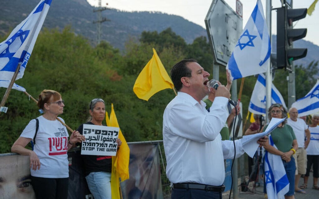 Israeli Arab politicians welcome Gaza deal reached despite ‘bloodthirsty government’
