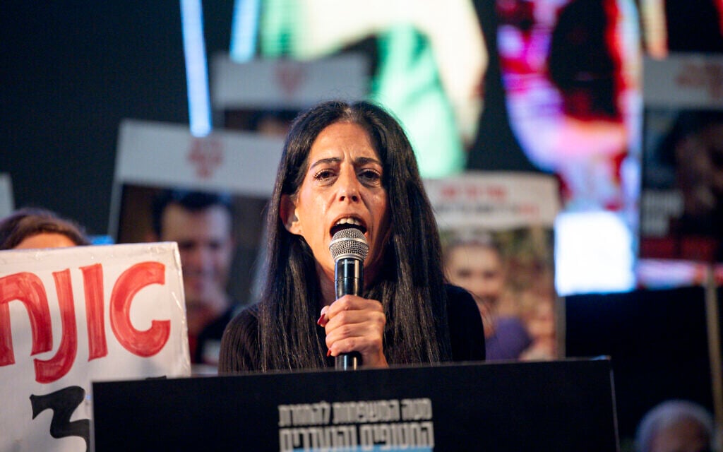 Einav Zangauker: Netanyahu’s allies waging campaign to besmirch ex-hostages’ families