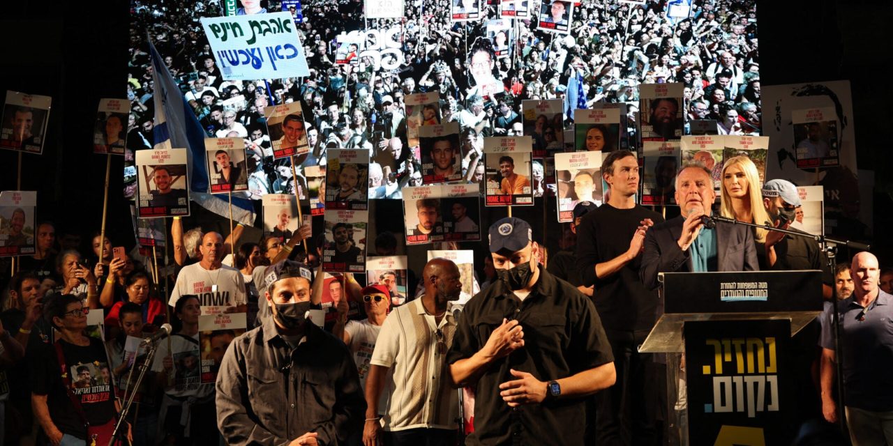 Witkoff weeps and Netanyahu is booed as Israelis rally for hostages, they hope for the last time