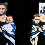 Vandalism at Milan synagogue targets Bibas family mural