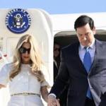 US Secretary of State Marco Rubio arrives in Israel