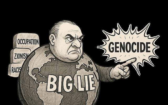 Maccabi Lev Ari | The Big Lie: How 58 Years of Enshrined Lies Made ‘Genocide’ Believable