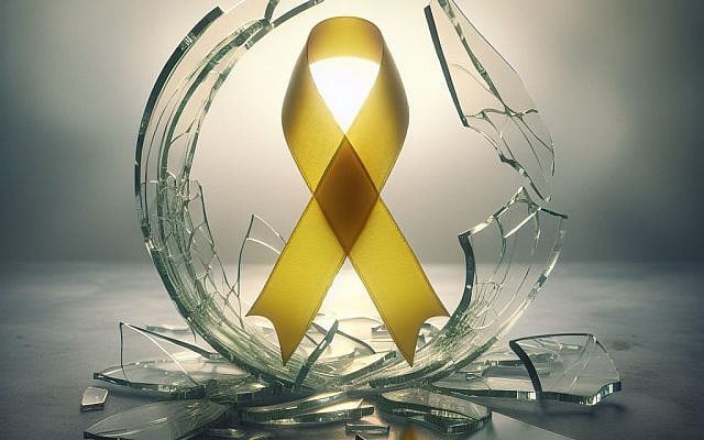 Ben Lazarus | Joy and Pain in a Yellow Ribbon and Broken Glass