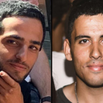 Freed hostage Nimrod Cohen attends memorial for fallen comrade Oz Daniel, still held by Hamas