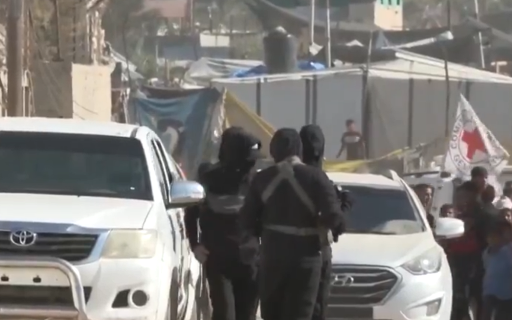 Red Cross seen aiding Hamas in search of hostages’ bodies in Rafah area