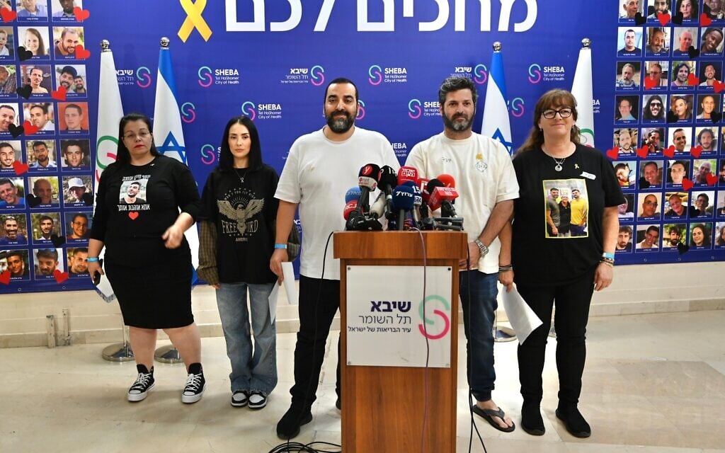 ‘Coming back to life’: Freed hostages’ families give updates, thank yous; some snub PM