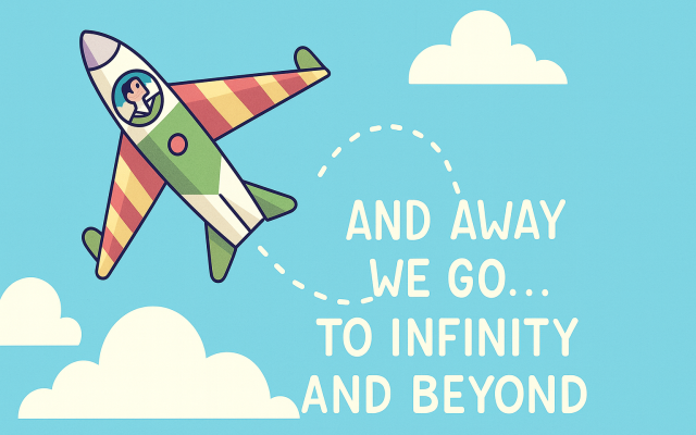 Abe Gurko | And Away We Go… to Infinity and Beyond
