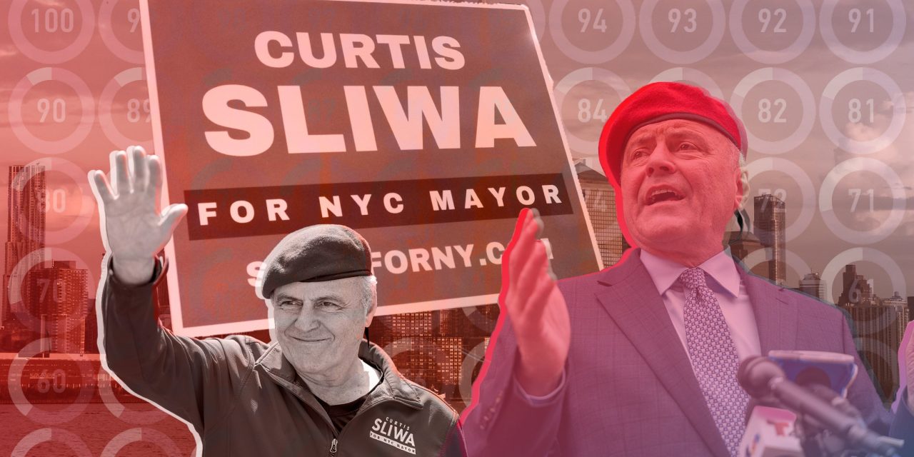 NYC mayoral candidate Curtis Sliwa has a mixed record with Jews. Catch up on it here.